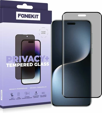 Fonekit Privacy+ Full Cover -panssarilasi, Honor Magic7 Pro