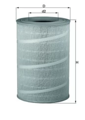Oro filtras KNECHT LX 714 kaina