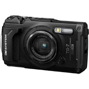 Olympus OM SYSTEM Tough TG-7 (Juodas) kaina