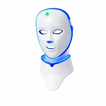 Veido kaukė su LED, 7 režimai, USB įkrovimas, 1 vnt.