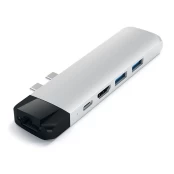 Šakotuvas SATECHI USB-C Pro Hub med 4K HDMI and Ethernet kaina