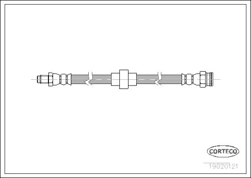 Stabdžių žarnelė CORTECO 19020121