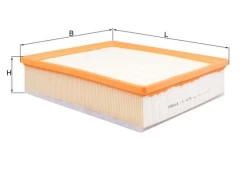Oro filtras MAHLE LX4479 kaina