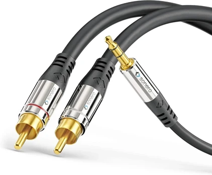 Sonero Premium 15m Rca į Jack 3.5mm Audio Kabelis