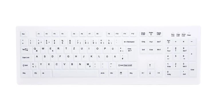 CHERRY ACTIVE KEY MTA AK-C8100 Wireless DE-Layout baltas IP68