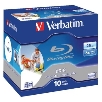 Įrašomas kompaktinis diskas Verbatim BluRay BD-R, 25 GB, 10vnt.