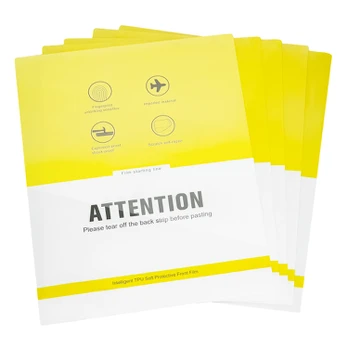 50 pcs Ultra-Clear Auto repair Hydrogel Screen Protector (18cm x 12cm)