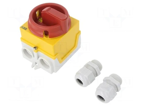 Switch: cam switch | Stabl.pos: 2 | 20A | I-0 | Mounting: in housing