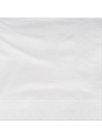 Servetėlės baltos (2 sl., 24 cm., 200 vnt.)