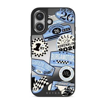 Finish Line - iPhone 16 Case, Elite Mirror Dark (MagSafe) / Gunmetal