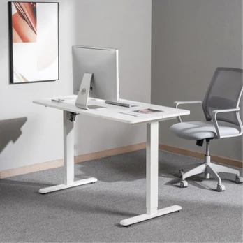 Adjustable Height Table Up Up Frigg White