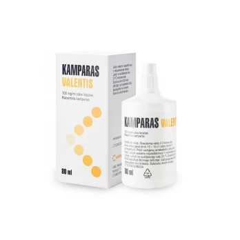 Kamparas VALENTIS 100 mg/ml odos tirpalas 80 ml