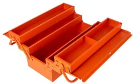 Bahco Cantilever style metallic tool box 530x205x200mm