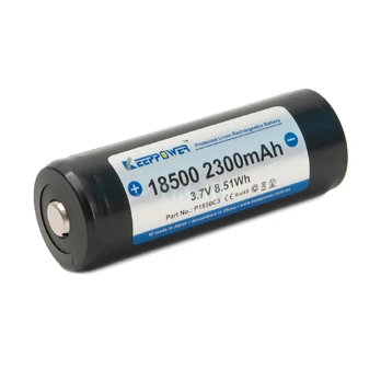 Keeppower akumuliatorius 18500 2300mAh 3.7V