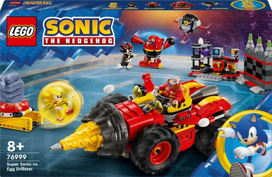 LEGO Sonic the Hedgehog 76999 Super Sonic prieš Egg Drillster