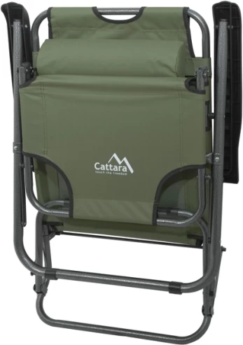 Stovyklavimo gultas Cattara Comfort – žalias