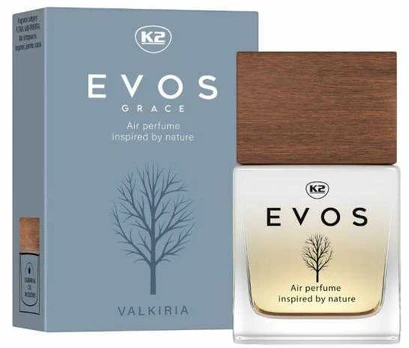 K2 EVOS GRACE VALKIRIA 50ML PERFUMY DO SAMOCHODU