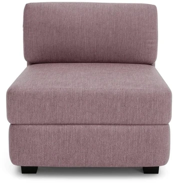 Citysofa Vienetinis modulis GRACIA - Dulsvai rožinė