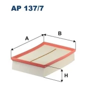 Oro filtras FILTRON AP137/7 kaina