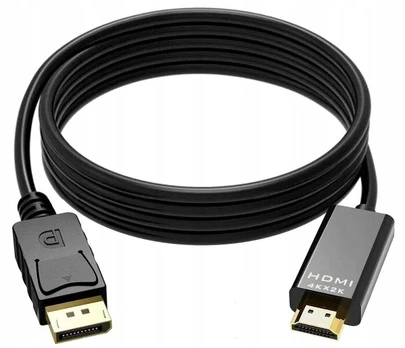 SHmDisplayPort kabelis į HDMI, 1.8m