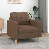 Sofa Krėslas, rudos spalvos, 60cm, audinys kaina