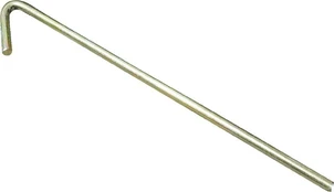 Kaištis High Peak 42207, sidabro, 18 cm, 10 vnt. kaina