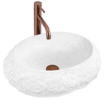 Pastatomas Praustuvas Rea Mika Light Grey Pilka, 50X38X15Cm