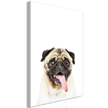 Artgeist Paveikslas - Pug (1 Part) Vertical