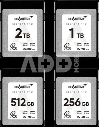 Karta ExAscend Karta ExAscend Element Pro CFexpress B 4.0 1TB
