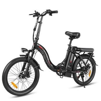 Elektrinis dviratis Samebike CY20 20'', juodas