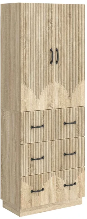 Spintelė 2 pcs Sonoma ąžuolas 66 x 34,5 x 87 cm