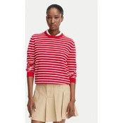 Tommy Jeans Megztinis Essential DW0DW20159 Raudona Regular Fit
