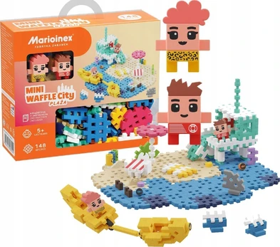 Konstruktorius Marioinex Mini Waffle Beach 903155, plastikas