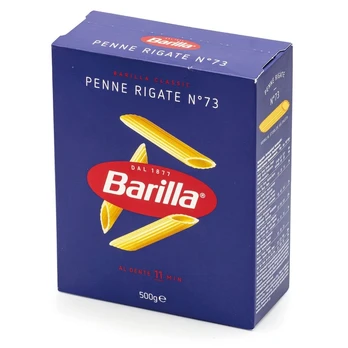 Makaronai vamzdeliai BARILLA PICCOLINI MINI PENNE RIGATE, 500 g