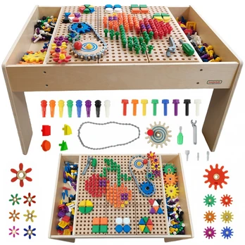 Masterkidz MASTERKIDZ medinis mokomasis stalviršis STEM WALL Stalas