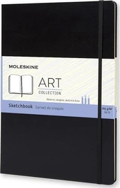 Moleskine Sketchbook A4 96k balta kaina