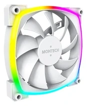 Montech AX120 PWM ARGB Fan, 3 Pack, White - 120mm