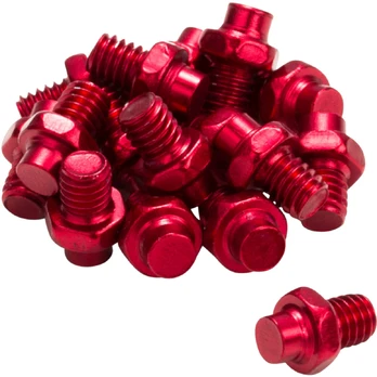 Reverse Components Alu varžteliai Escape pedalams | Red