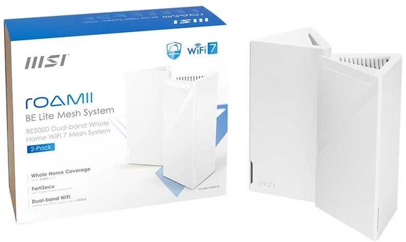 MSI Roamii BE Lite Mesh System -2 Pack