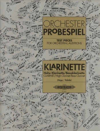 Test Pieces for Orchestral Auditions: Clarinet