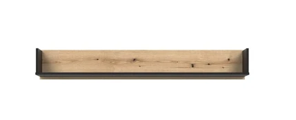 Pakabinama lentyna Liveo S-Line SL09, juoda/ruda