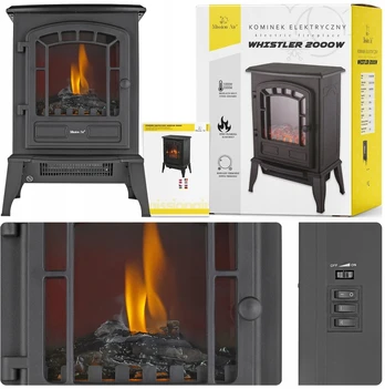 ACV Whistler elektrinis židinys 2000 W