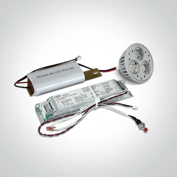 3W LED įleidžiamas avarinis šviestuvas, 6000K, 89002A