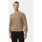 BOSS Megztinis H-Lofranco 50565565 Smėlio Regular Fit