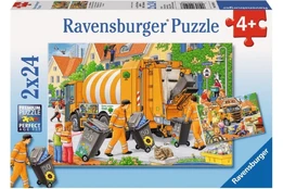 2X24 Puzzles: Working People - RAVENSBURGER dėlionė kaina