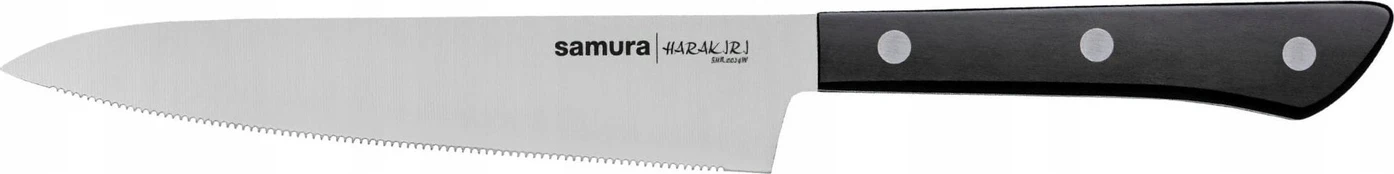 Samura Harakiri 15 cm dantytas buitinis peilis