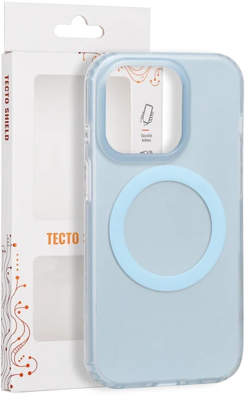 Dėklas Telforceone Tecto Shield Mistiq Mag case for iPhone 14 Pro 6,1' mėlynas