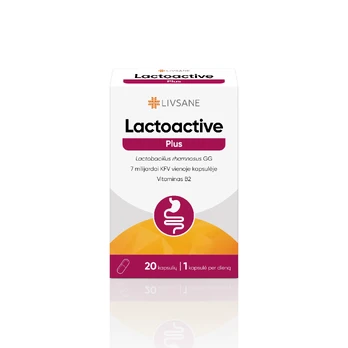 LIVSANE kapsulės LACTOACTIVE PLUS N20
