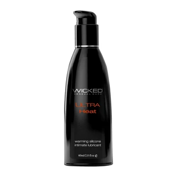 WICKED Ultra Heat Silicone Lubricant 60ml - Warming Vegan Formula