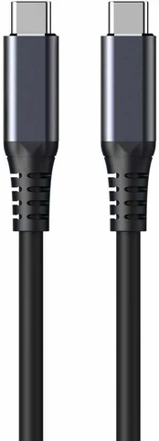 Kabelis USB eStuff USB-C - USB-C 1.2 m Juodas (INFINITE USB-C Cable 1.2m,)